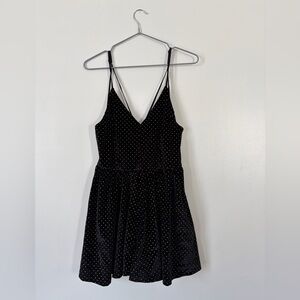Black Beaded Romper